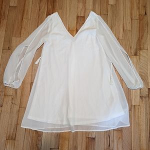 Guess white mini dress